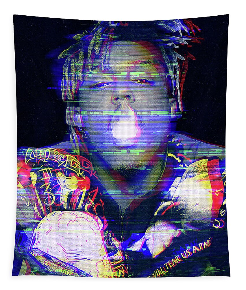 Juice Wrld Live In Concert Tapestries Juice Wrld Wall Tapestry